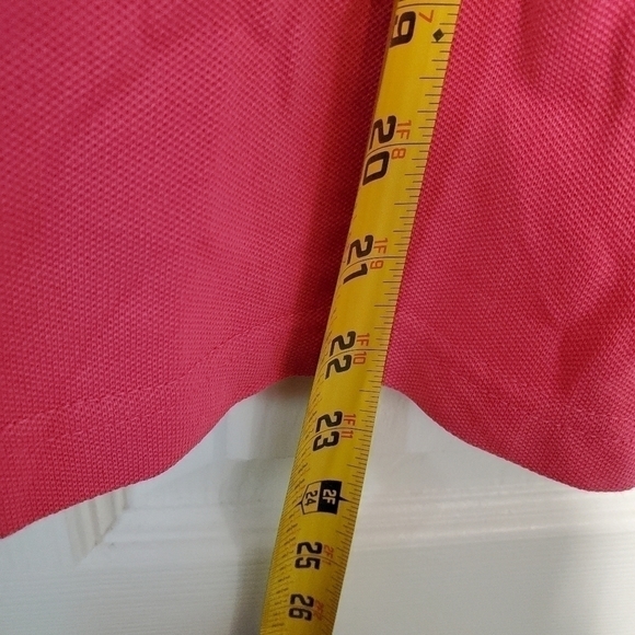 𝅺lilly Pulitzer White Label Fuchsia Polo - Picture 3 of 7